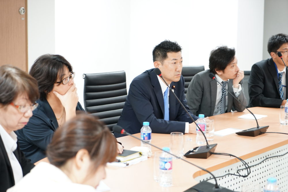 Visit from the State Minister for Internal Affairs and Communications of Japan
