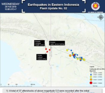 FLASH UPDATE: No. 02 - Earthquakes in Eastern Indonesia