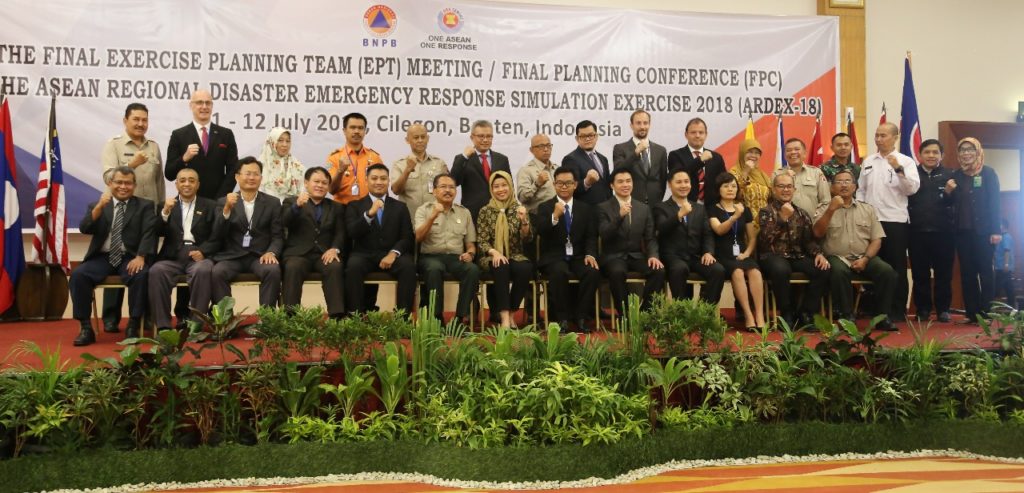 PRESS RELEASE: The Preparation of ASEAN’s Disaster Simulation Exercise is Being Held in Cilegon, Indonesia