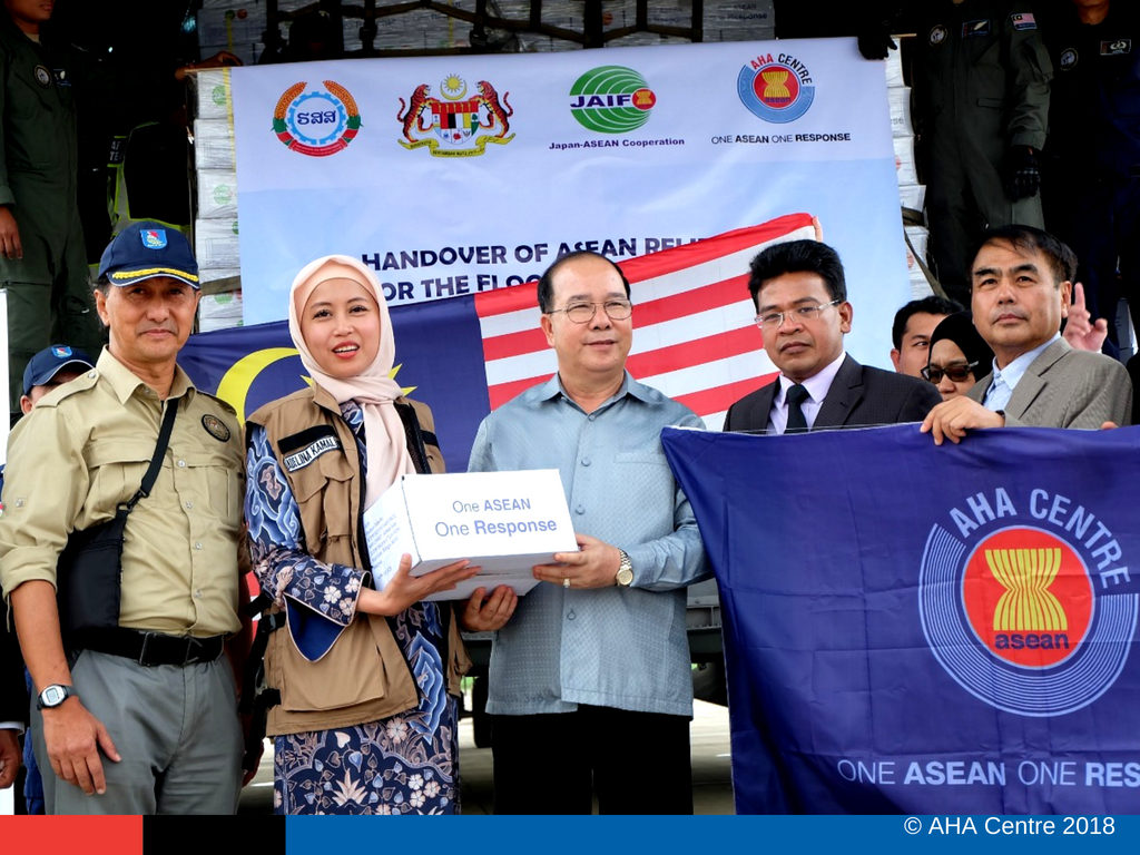 PRESS RELEASE: ASEAN relief items arrive in Wattay International Airport, Vientiane, Lao PDR