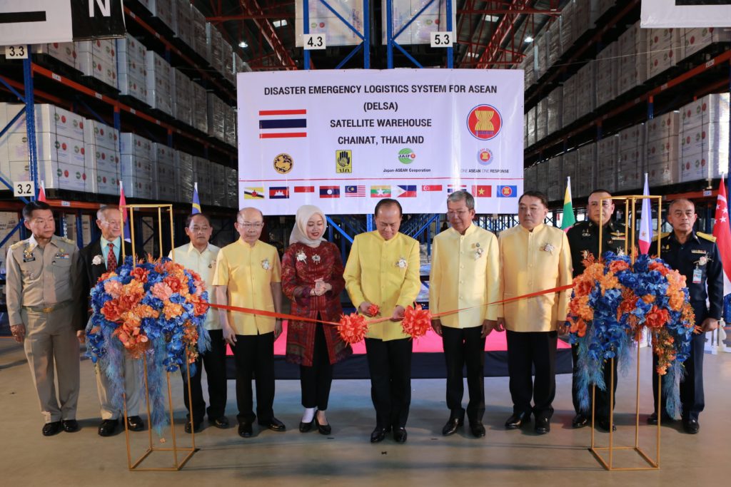 PRESS RELEASE: ASEAN Kicks-off the Operationalisation of the New Satellite Warehouse in Chai Nat, Thailand
